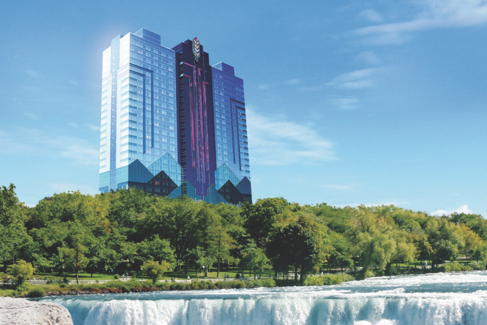 Seneca Niagara Casino exterior of the facility.